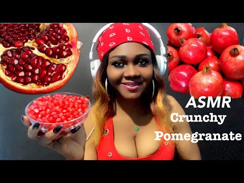 ASMR | Eating Pomegranate | Crunchy eating sounds