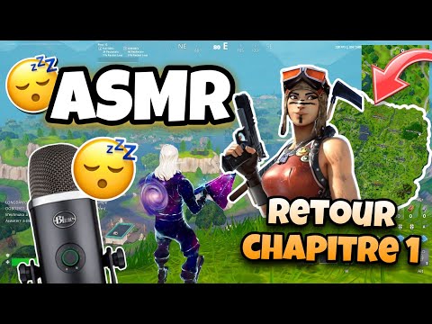 ASMR FRANÇAIS • DECOUVERTE DU CHAPITRE 1 SUR FORTNITE OG LE RETOUR 😴💤 (chuchotements relaxants)