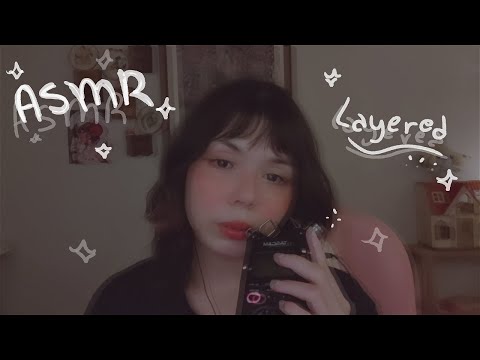 ASMR - Layered mouth sounds (Sons de boca em camadas no tascam)