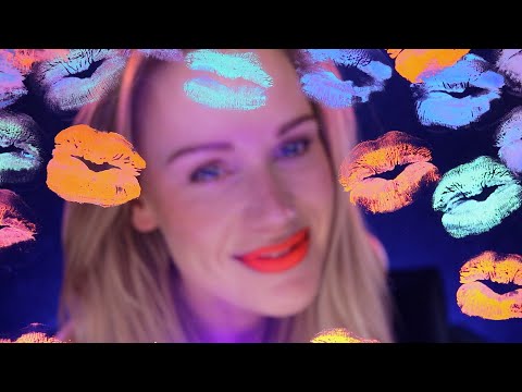 ASMR | CLOSE-UP KISSES on your screen PERSONAL ATTENTION | Mouth Sounds