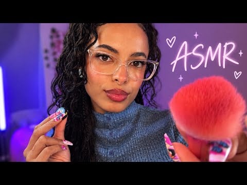Oi, posso te maquiar até você dormir? 💄✨ (asmr roleplay)