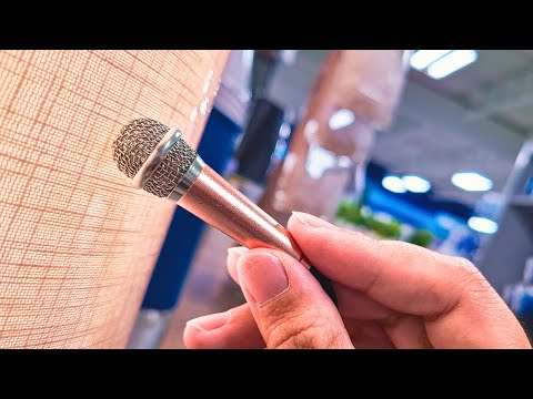 Public ASMR🧠Mini Mic Scratches Your Brain (Fast & Slow Assortment)