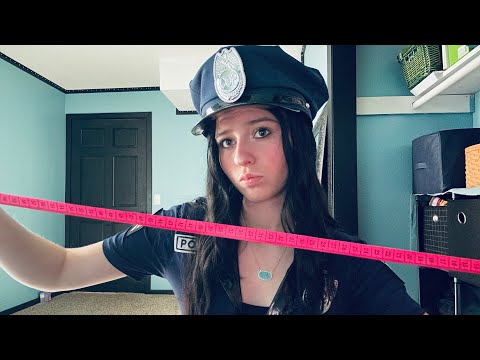 ASMR~ Measuring You For An Investigation 📏