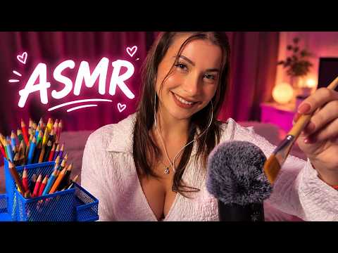 ASMR | Girl Who Has a Crush On You Draws Your Portrait