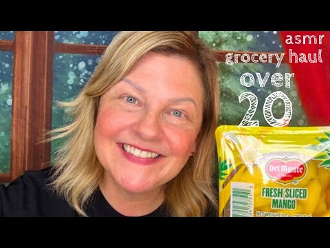 ASMR | Over 20 Tingly Grocery Items | Plastic, Metal, Cardboard Tapping with Long Nails ✨