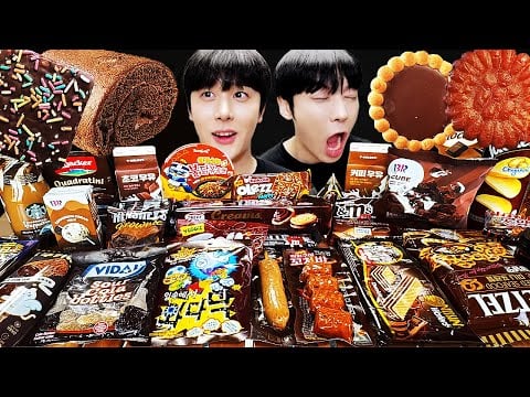ASMR MUKBANG | 편의점 갤럭시 꿀젤리 브라운 디저트 아이스크림 먹방 & 레시피 DESSERT GALAXY HONEY JELLY CANDY