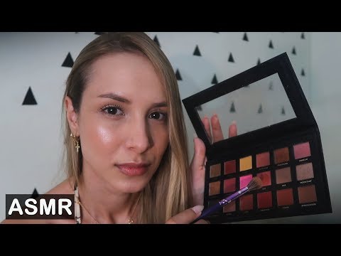 ASMR - AGRESSIVE MAKEUP APPLICATION