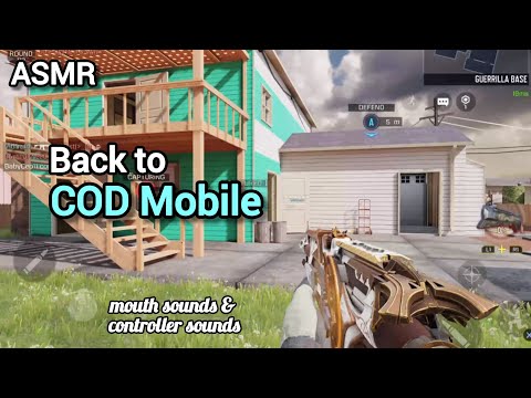 [ASMR COD Mobile] I'm back babyyy ♡ relaxing mouth & controller sounds~