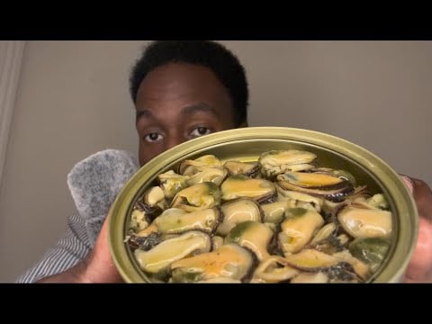 ASMR Eating MUSSELS For Breakfast🦪