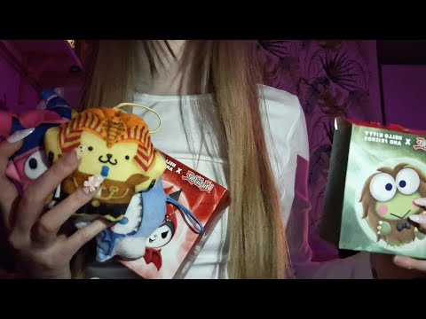 ASMR | My hello kitty friends toy collection!