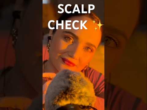 Quick ASMR: Scalp & Aura Reset 💆‍♀️ #asmr #sleepasmr