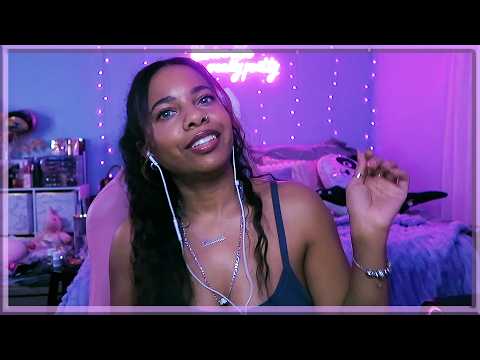 ASMR ✨ Hairplay and Skincare Before You Sleep 😴