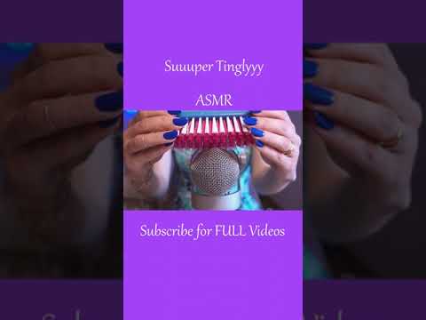 ASMR Mic Brushing & Mic Scratching ❤️ Sooo Tinglyyy... #shorts