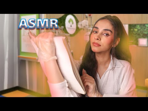 ای اس ام آر فارسی | دکتر مدرسه معاینت میکنه(رول پلی asmr) 💤