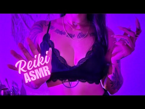 Reiki ASMR lofi l calming l finger fluttering l hand movements l hypnotic l relaxing