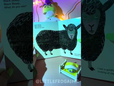 MOCHI STORYTIME 📖😴 (brown bear 🐻) #asmr #mochi #bedtimestories #books