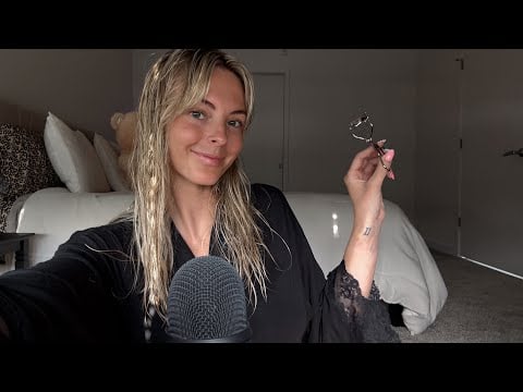 ASMR | Chatty GRWM | Whisper Rambling Away