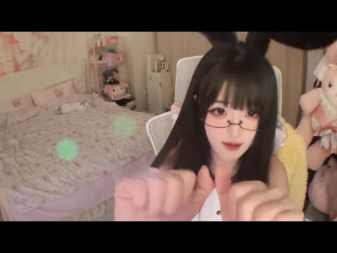 Gentle Microphone Tapping by Adorable Girl | ASMR for Stress Relief