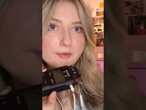 ASMR | counting german numbers and gum chewing (tascam mic) #asmr #whisper #sleep #relaxing