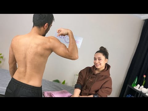Asmr Massage Sedef - Table Massage (for fast sleep)