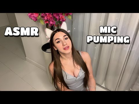 Soft to Aggressive ASMR ( Mic Pumping/Scratching, Peace & Chaos, Mouth Sounds, & Humming )