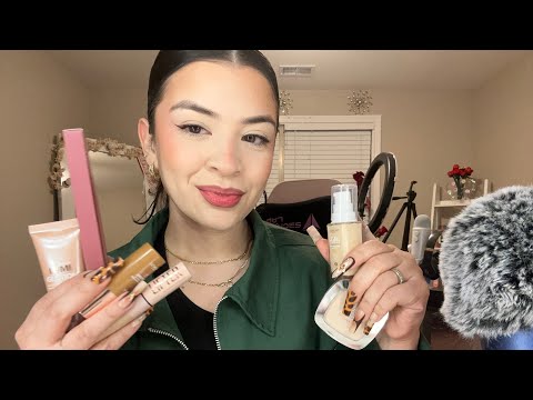 ASMR testing new makeup products ❤️