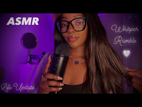 ASMR | Clicky Whisper Ramble 🤍 With Some 💋 & Hand Movements