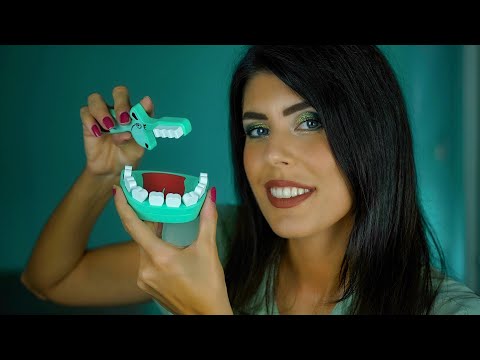 ASMR 🦷 DOLCE DENTISTA TI VISITA E TI ACCOGLIE • GIOCHI IN LEGNO (Wooden Tools)