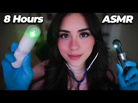 8 hours of ASMR medical exams to fall asleep to ✨[No Mid Ads]
