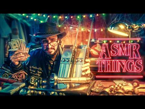 Shopping Stranger Things at Hawkins Flea Market (ASMR)