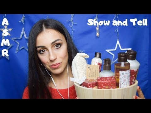 🎄SHOW AND TELL Collezione NATALIZIA Yves Rocher 🎁/ASMR ITA