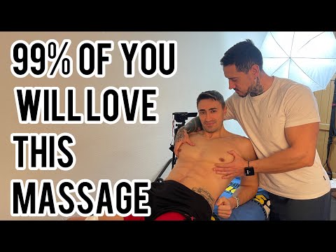 The most loved chest massage - ASMR MASSAGE