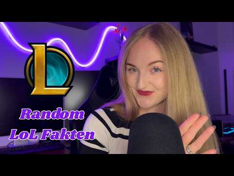 Random League of Legends Fakten / ASMR Reliya