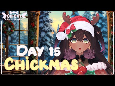 ASMR Day 15 Of Chickmas - Reindeer Day | #asmr #softwhispers