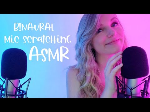 ASMR | 💤 Binaural Mic Scratching & Ear to Ear Whispers 💤