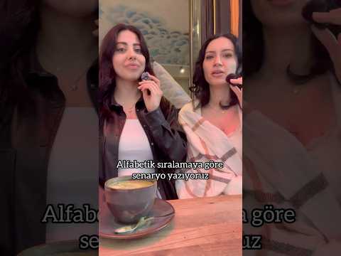 ALFABETİK SIRALAMAYA GÖRE SENARYO YAZIYORUZ ​⁠😂❤️@Dilsadasmr