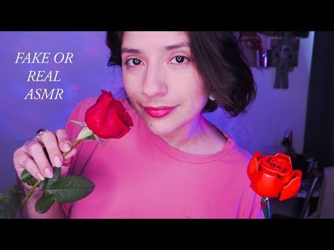 ASMR | REAL OR FAKE ROSES 🌹VALENTINE’S DAY VIDEO 🩷❤️🩷❤️