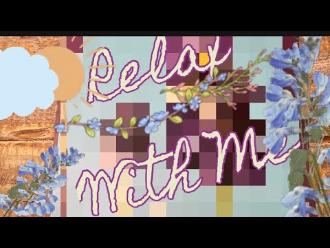 ASMR VISUAL & SOUND TRIGGERS: HYACINTH 🪻 STICKER PUZZLE (with sound machine) #627