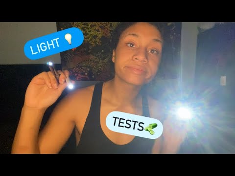 ASMR - Eye Check with Lights (Haley)