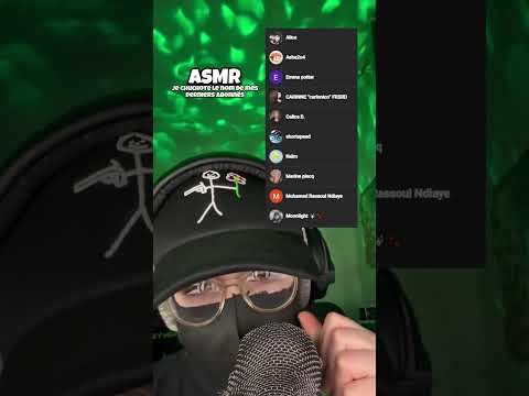 ASMR • JE CHUCHOTE LE PRENOM DE MES DERNIERS ABONNES !  #asmr #triggersforsleep #asmrfrançais