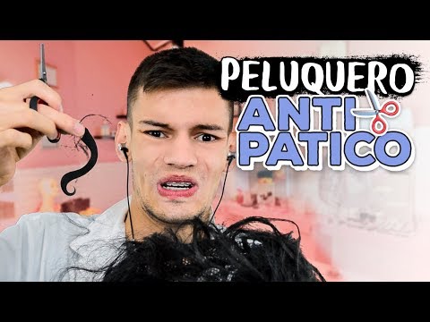 ASMR - PELUQUERO ANTIPÁTICO CORTA Y PINTA TU PELO | ASMR Español