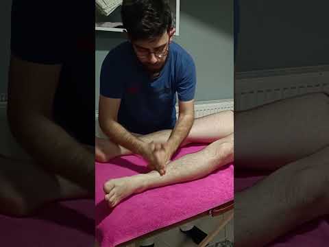 ASMR LEG THERAPY SLEEP MASSAGE  #massage #easyturkish #relax #chiropractor #relaxationmassage