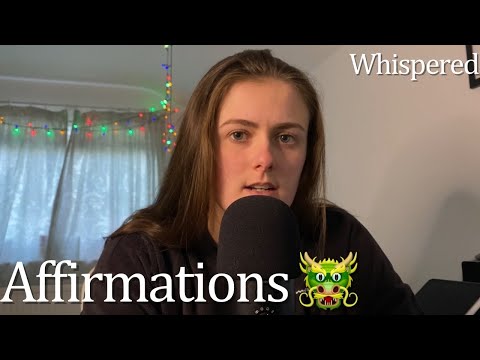 [ASMR] Whispered Affirmations for the Year Ahead