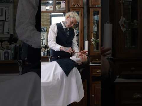 Part 2 With Patrick | Hot Towel Shave At Elizabeth’s Barber Shop In Saint Paul ✨💈✨