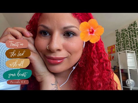 ASMR| Whispered Rambling + Light Makeup