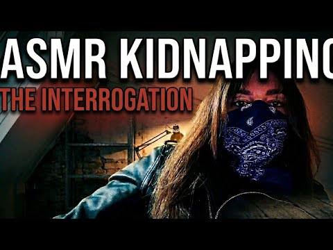 ASMR kidnapping roleplay: The interrogation - bandana mask - leather sounds - leather gloves - shhhh