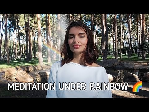 MEDITATION UNDER RAINBOW | FULL RELAXATION | REIKI HEALING | DEEP SLEEP HYPNOSIS | ASMR | SOFT VOICE