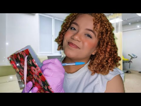 ASMR EXAME DOS NERVOS CRANIANOS 📋🧠