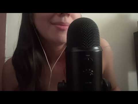 ASMR up-close mouth sounds