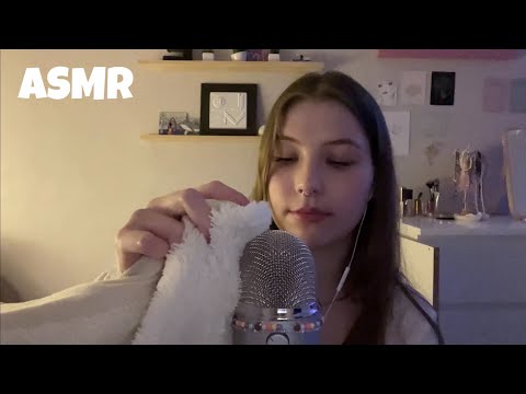 ASMR sleepy asmr in my bed again 💤 (pillow & blanket sounds) | emily asmr